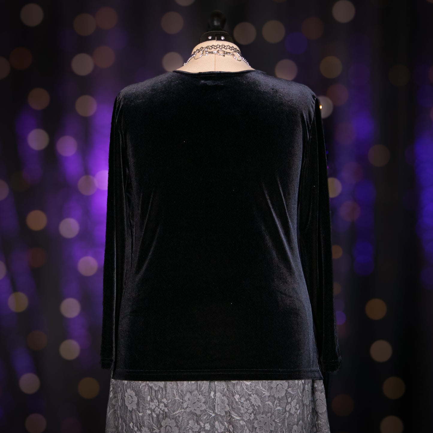 silver moonflower top