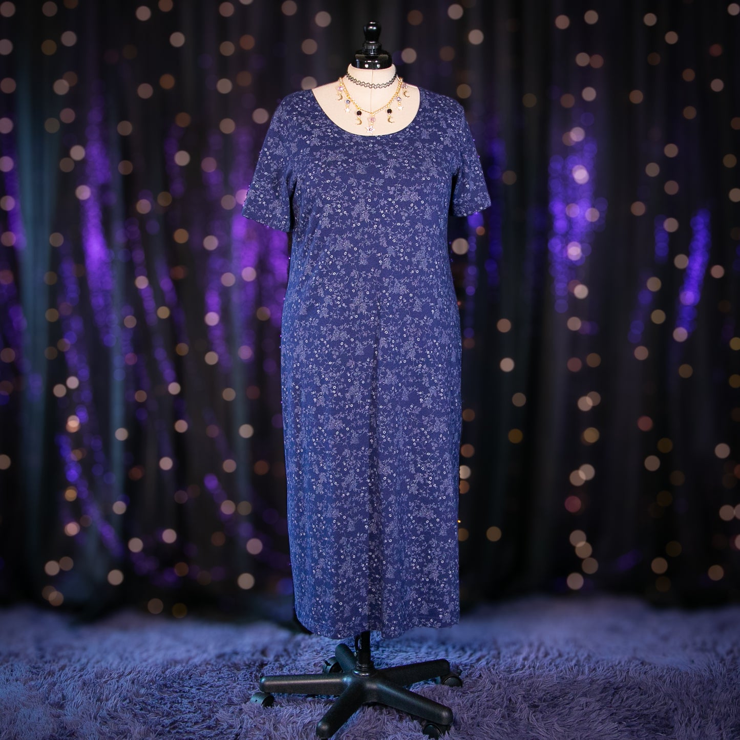 midnight iolite dress