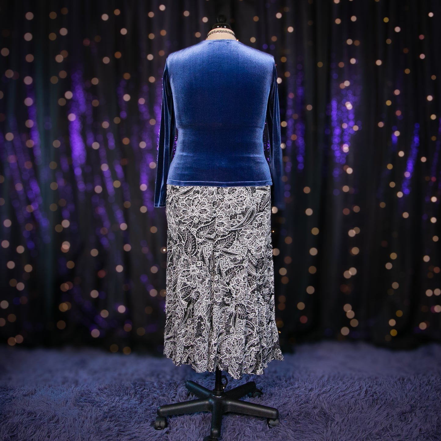 snowflake obsidian skirt