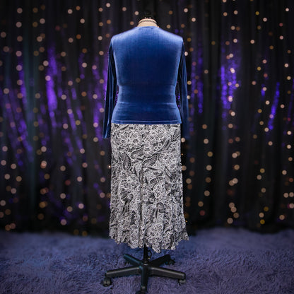 snowflake obsidian skirt