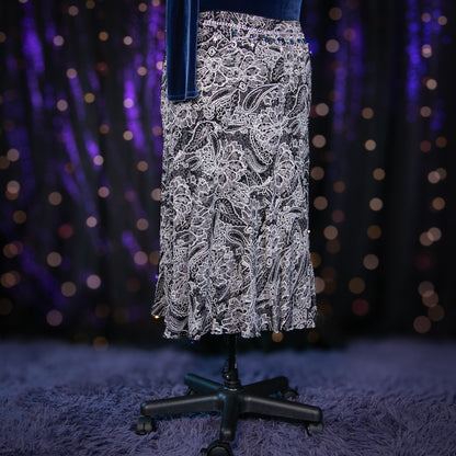 snowflake obsidian skirt