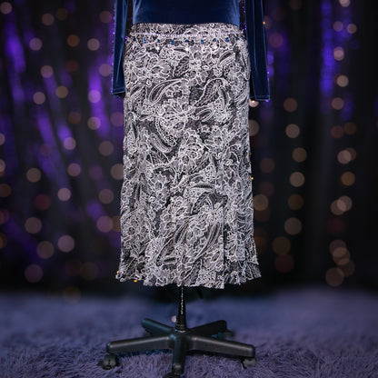 snowflake obsidian skirt