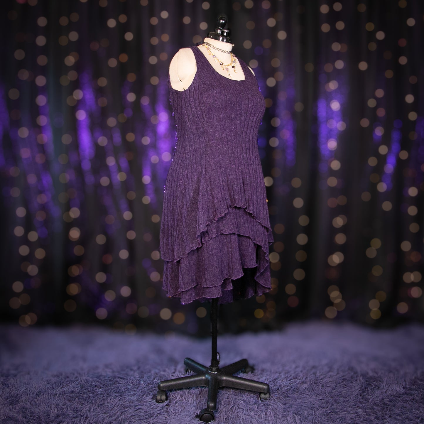 plum fairy dress