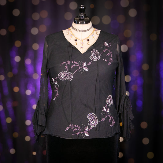 paisley obsidian top