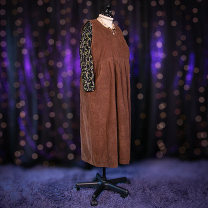 cognac citrine dress