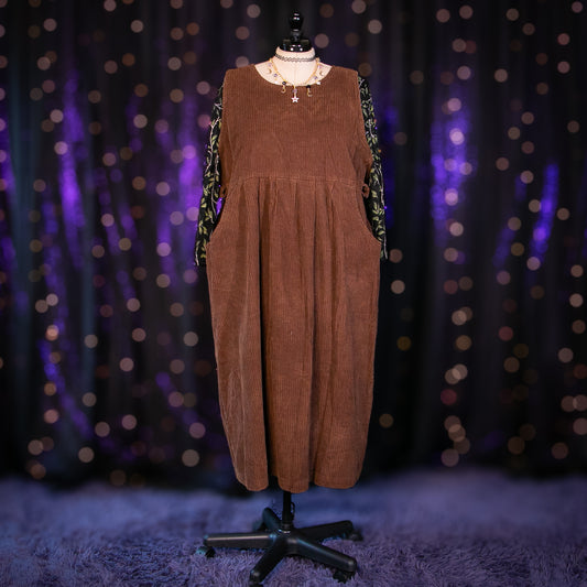 cognac citrine dress