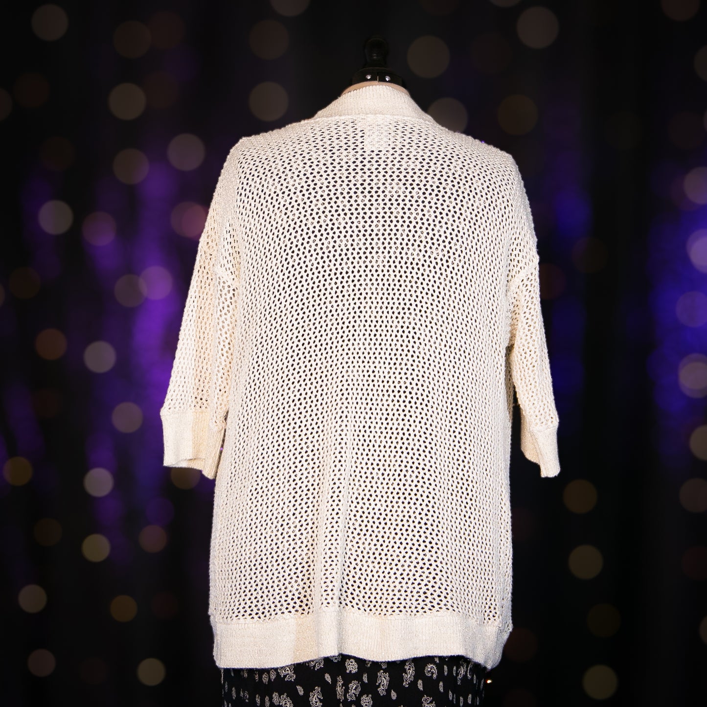 gold flake cardigan