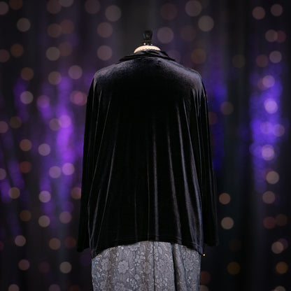 black velvet petunia top