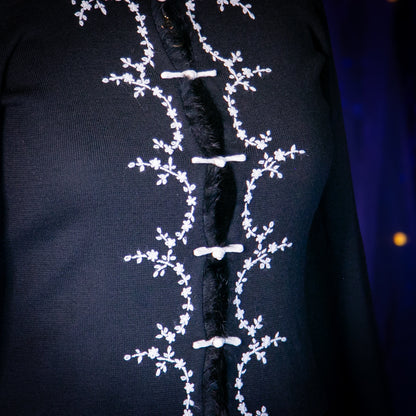 night garden cardigan sweater