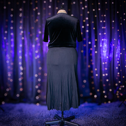black tourmaline skirt