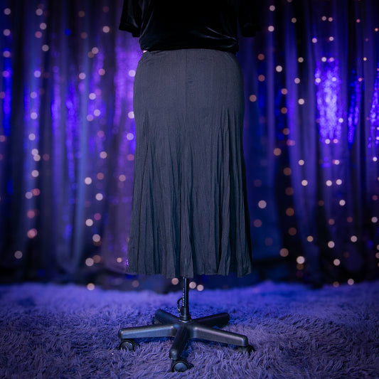 black tourmaline skirt