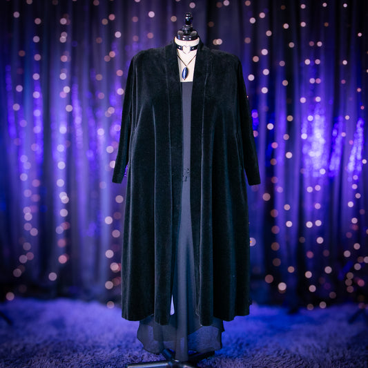 black glass coat