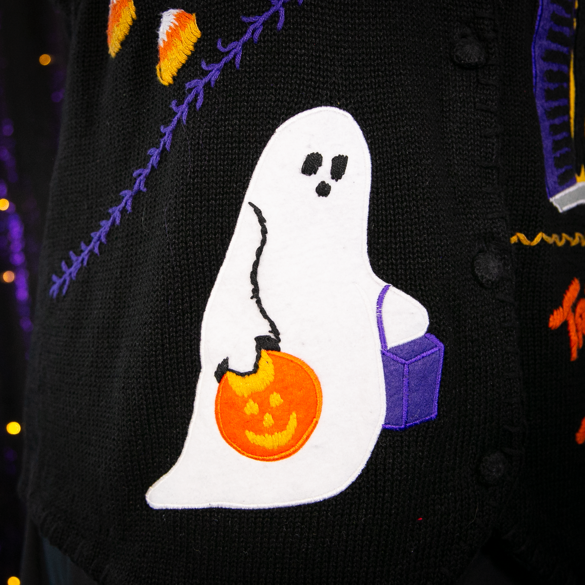 trick or treat sweater vest