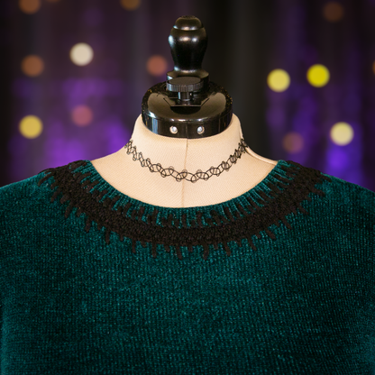 frankenstein's monster sweater