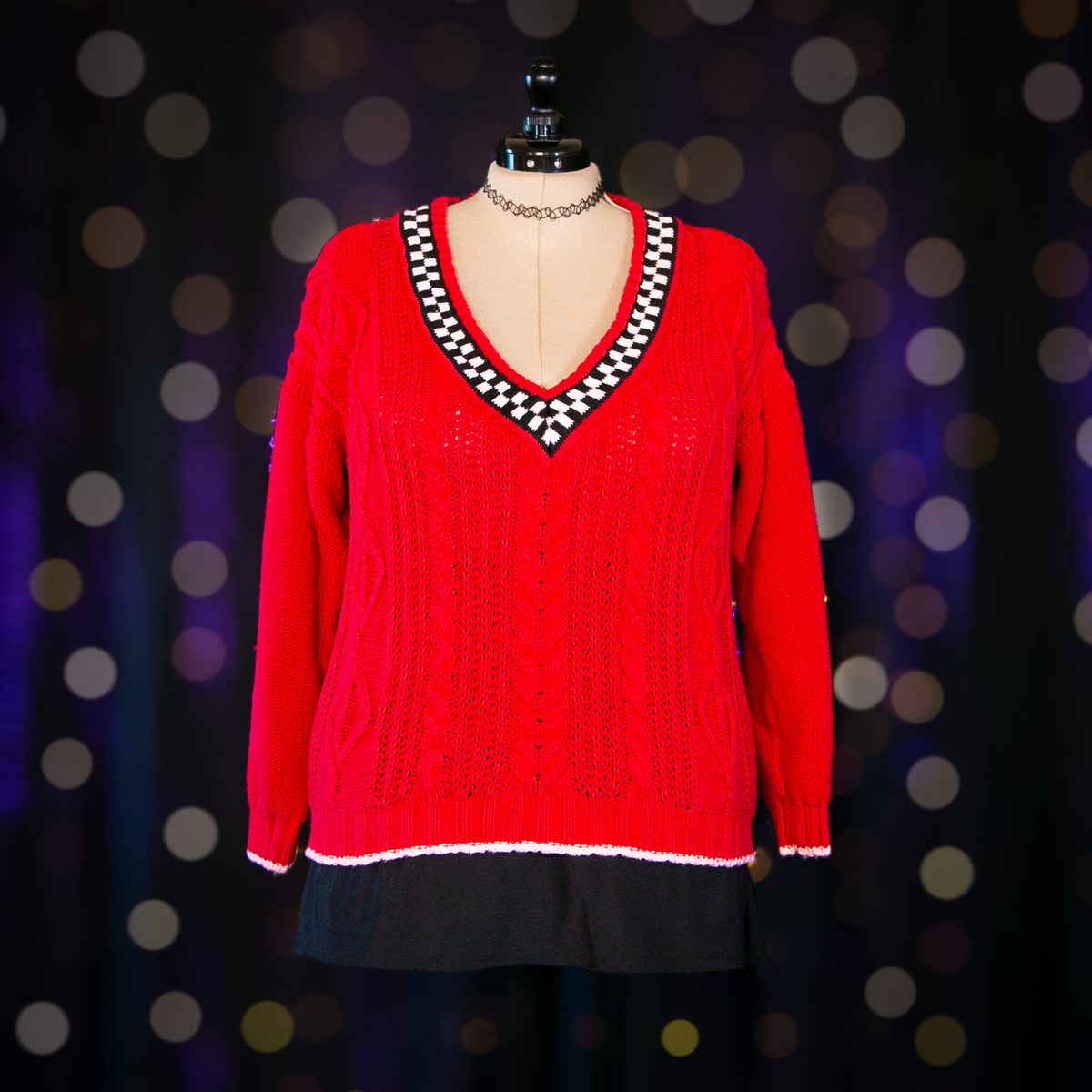 racecar driver sweater