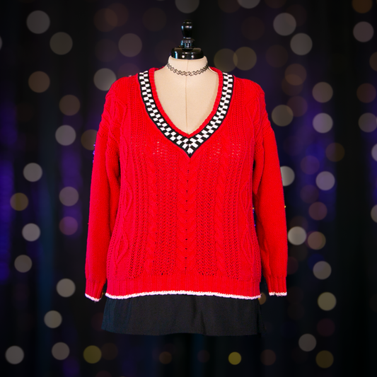 racecar driver sweater