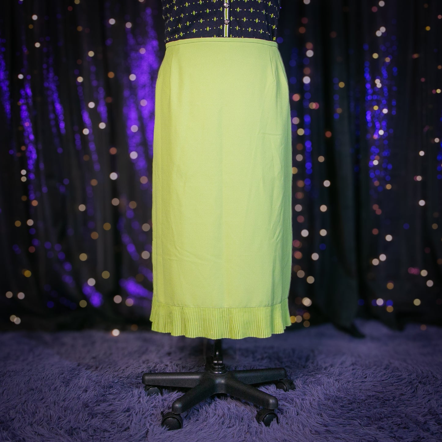 green apple skirt