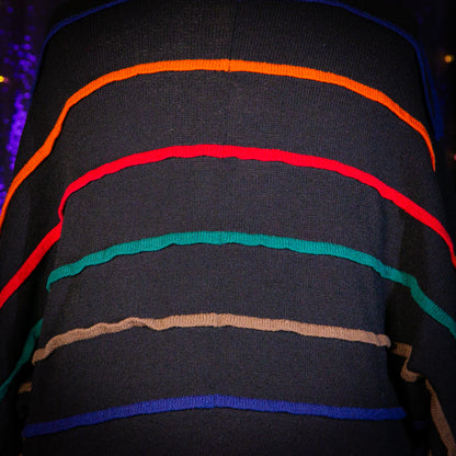 changing colors cardigan sweater