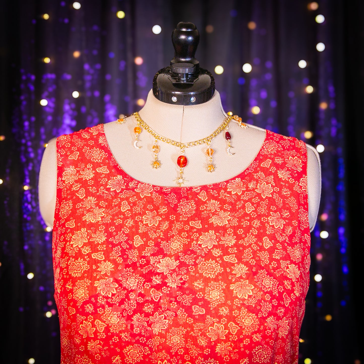 autumn sun reversible dress