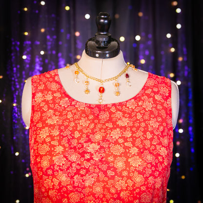 autumn sun reversible dress