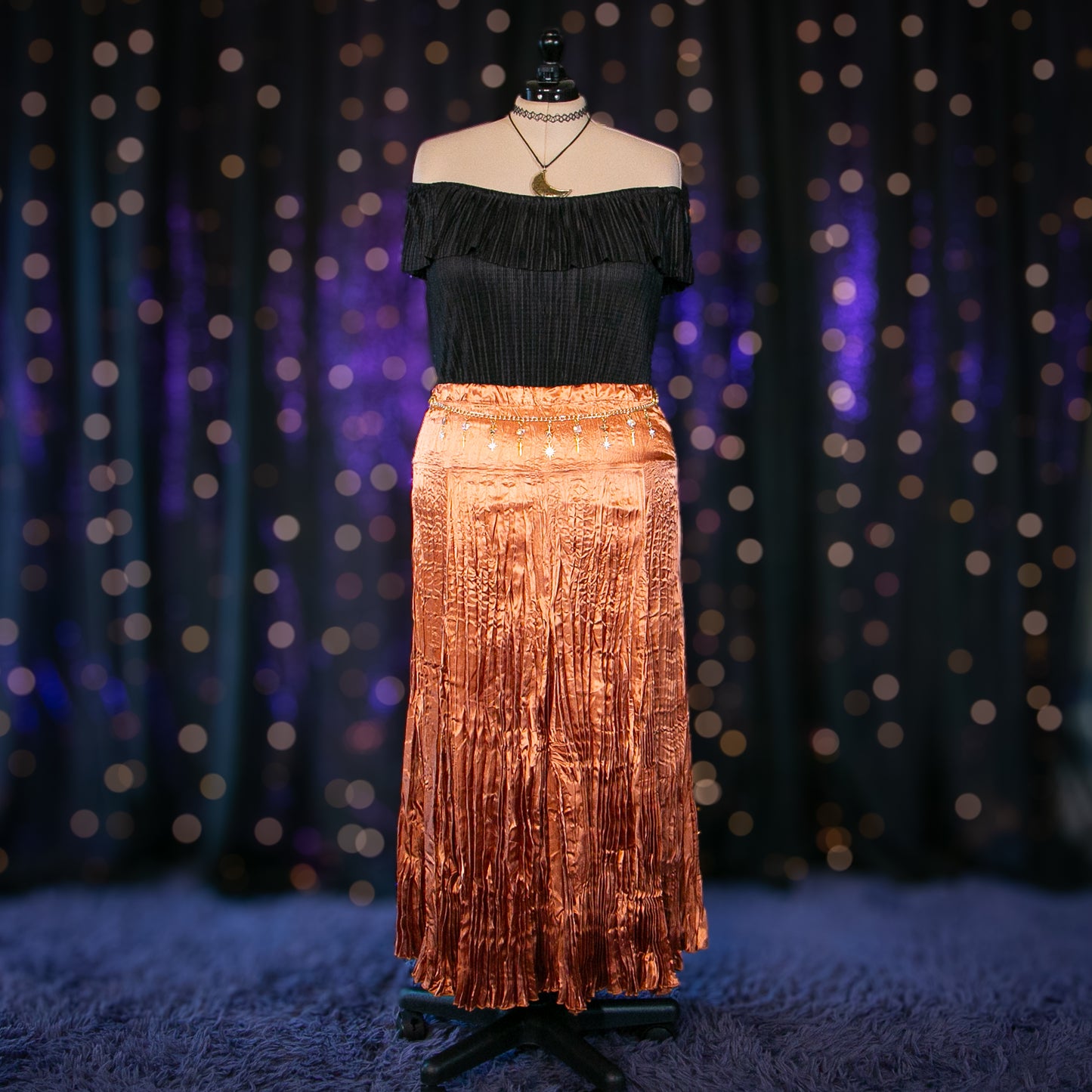 copper charm skirt
