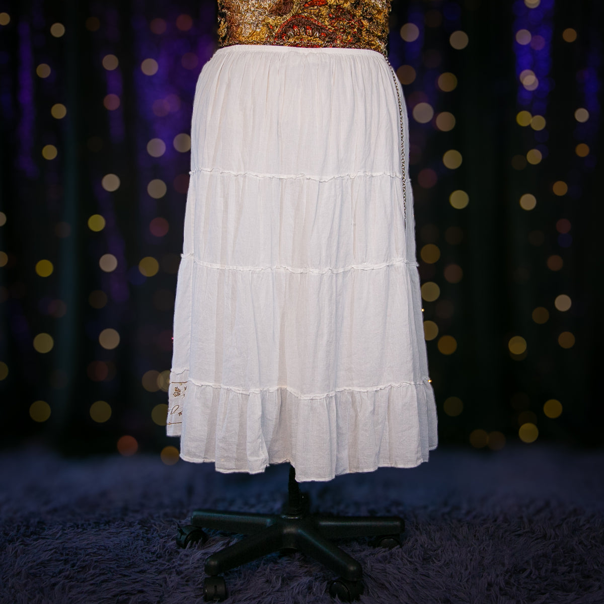 cloudy skies skirt