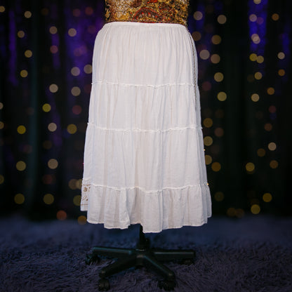 cloudy skies skirt