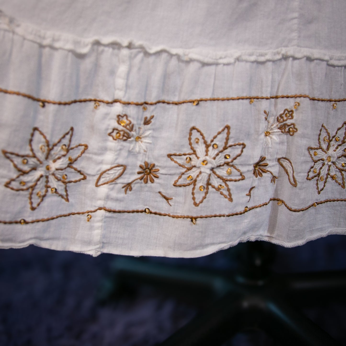cloudy skies skirt