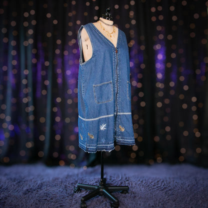 falling leaves dress