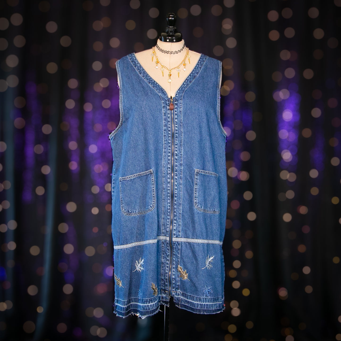 falling leaves dress