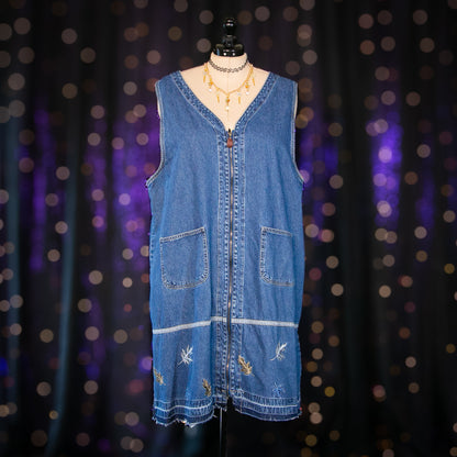 falling leaves dress