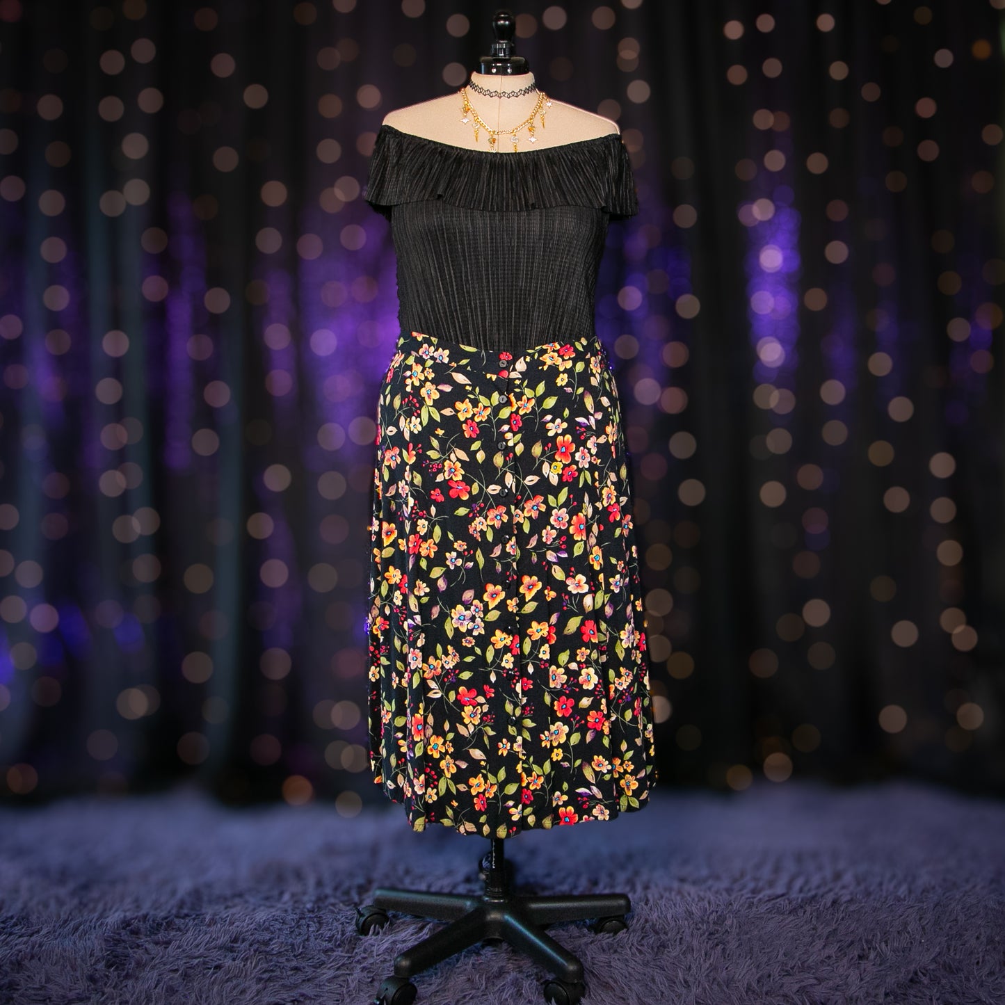 fall foliage skirt
