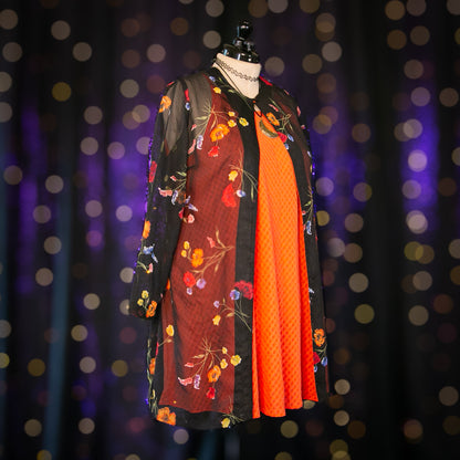 pressed wildflowers duster