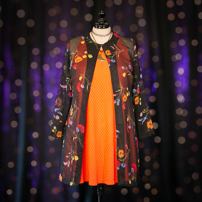 pressed wildflowers duster