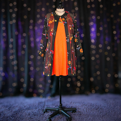 pressed wildflowers duster