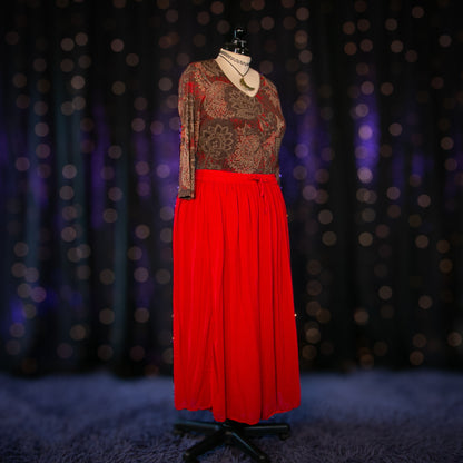 red apple skirt