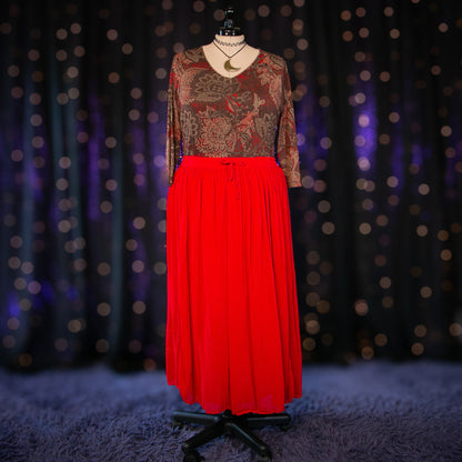 red apple skirt