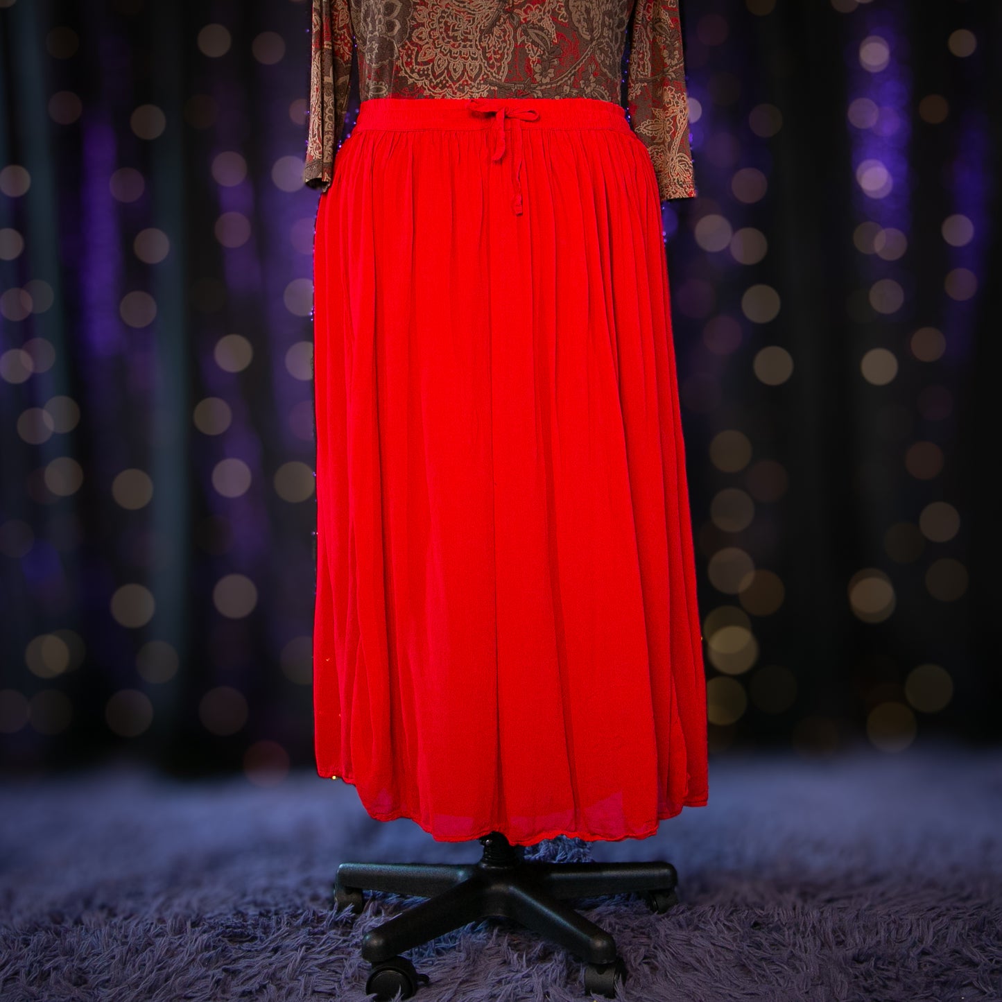 red apple skirt