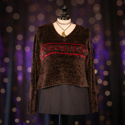 cozy cabin sweater