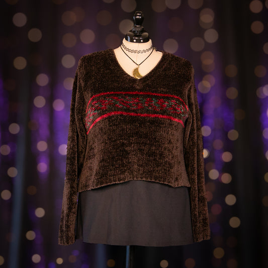cozy cabin sweater