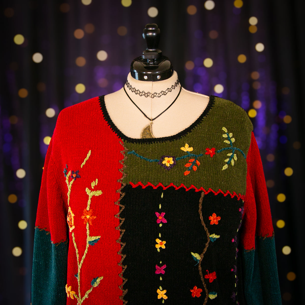 changing colors sweater