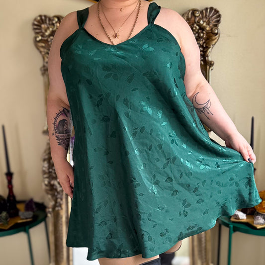 green gillian dress