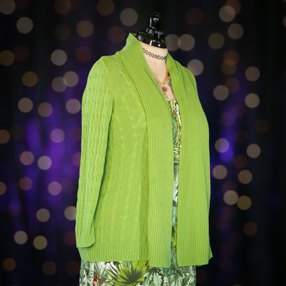 honeysuckle duster sweater