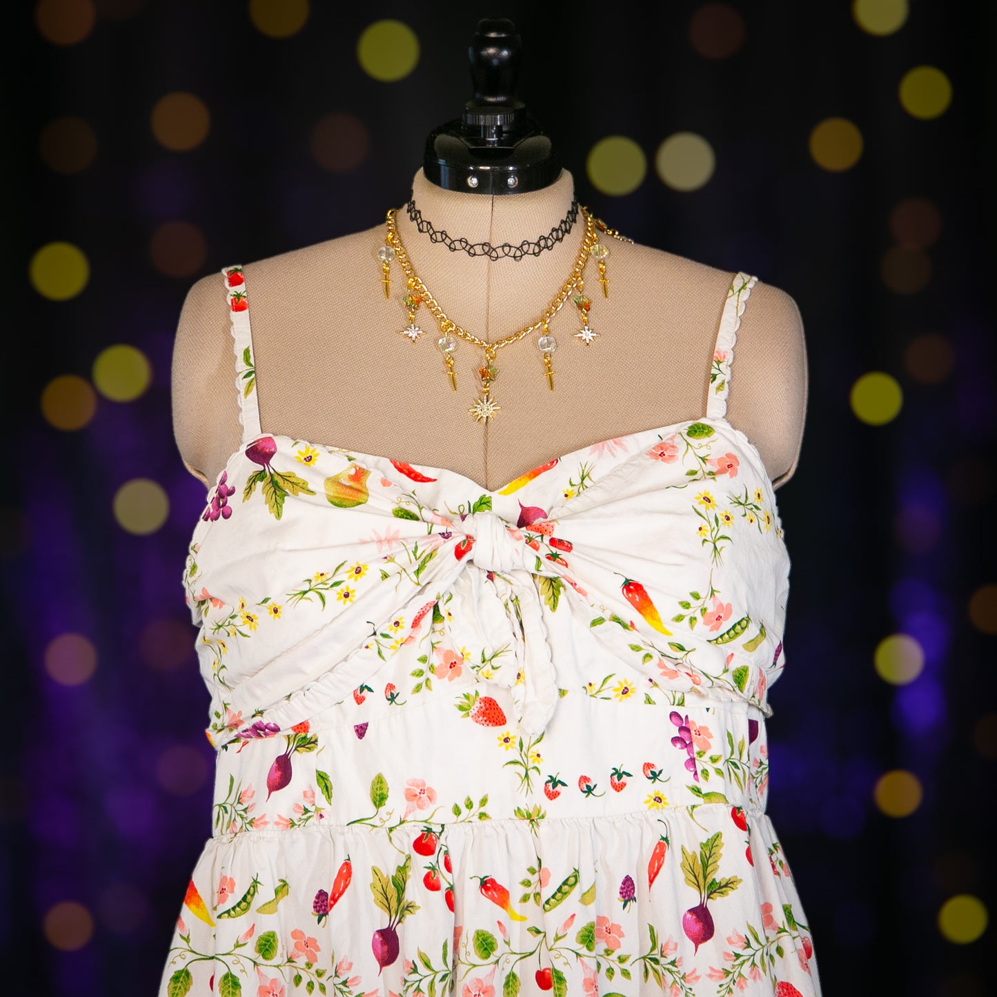 fruit garden dress