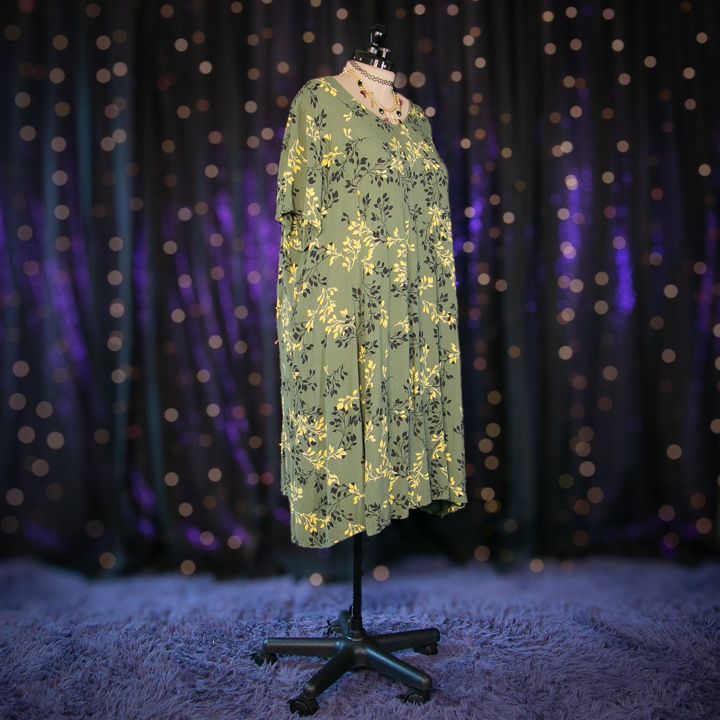 burning bayleaf dress