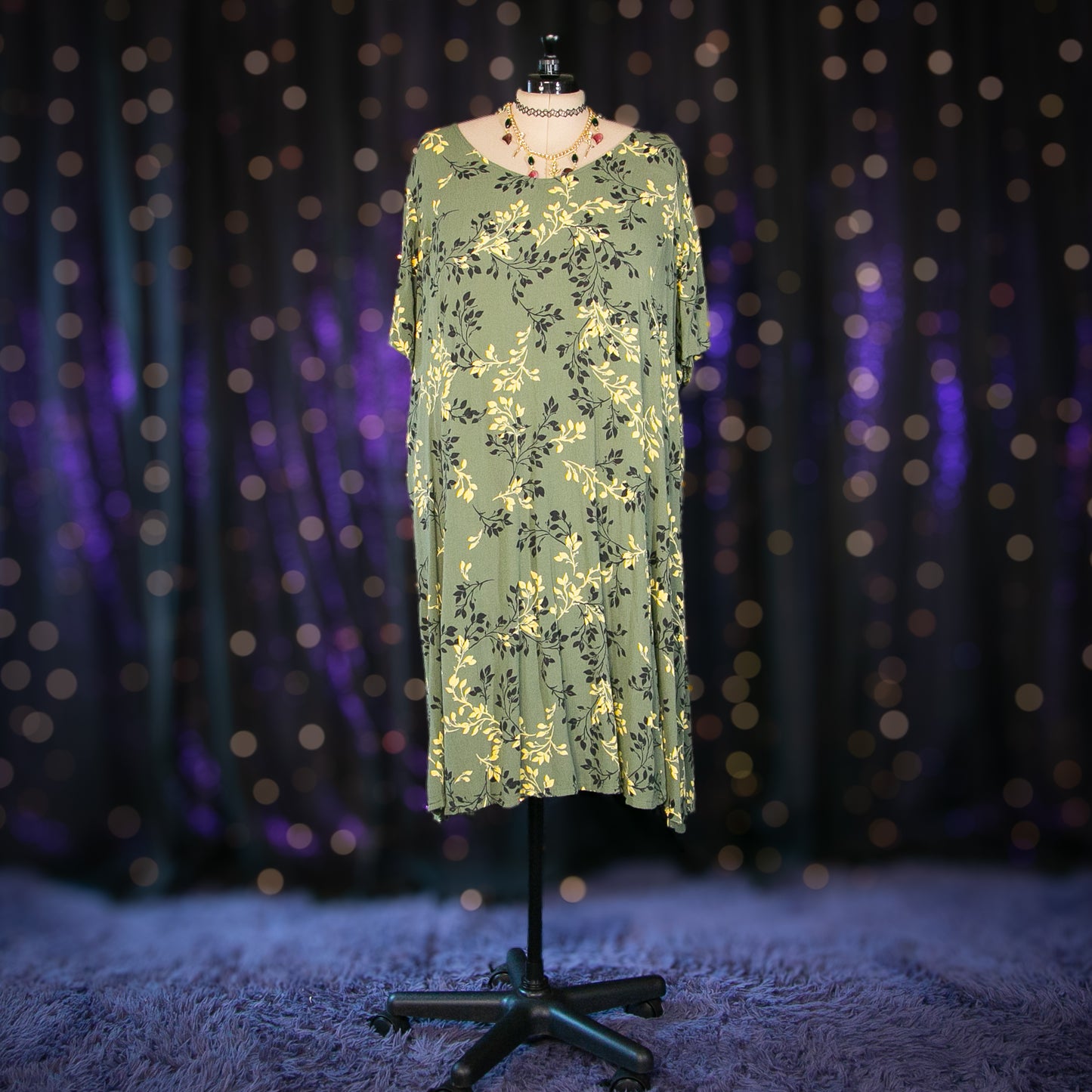 burning bayleaf dress