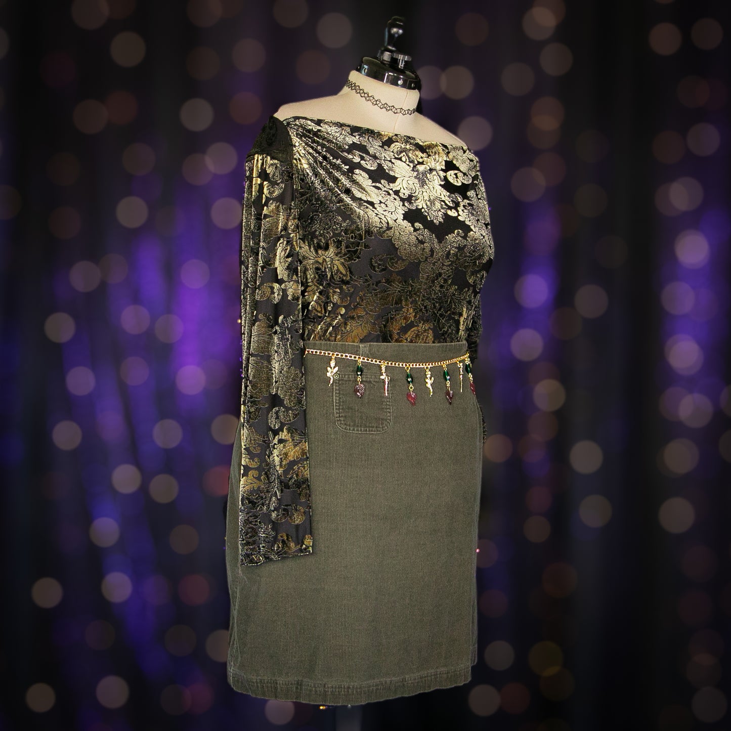 moss jar skirt