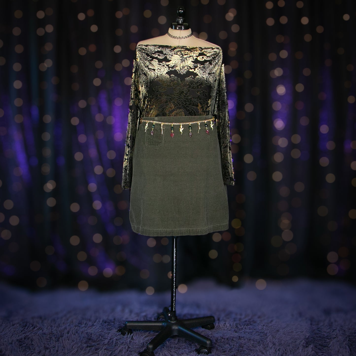 moss jar skirt