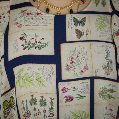 botany journal dress
