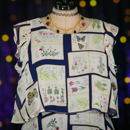 botany journal dress
